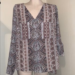BKE Boutique Button Down Blouse